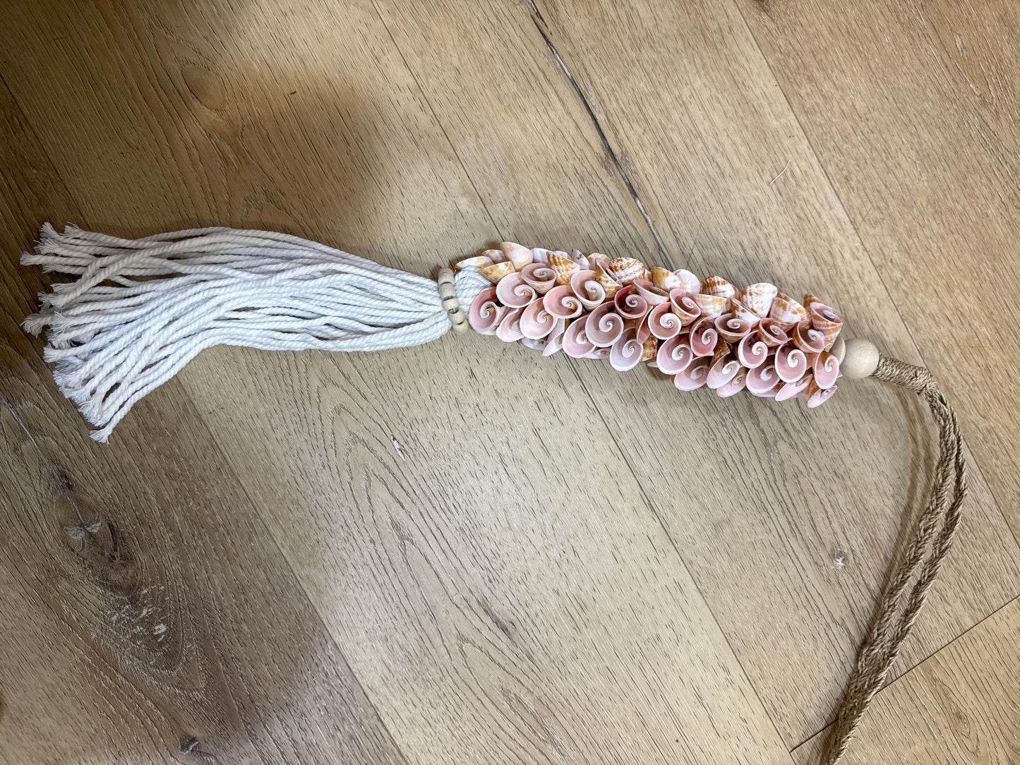 Tresse coquillage Rose