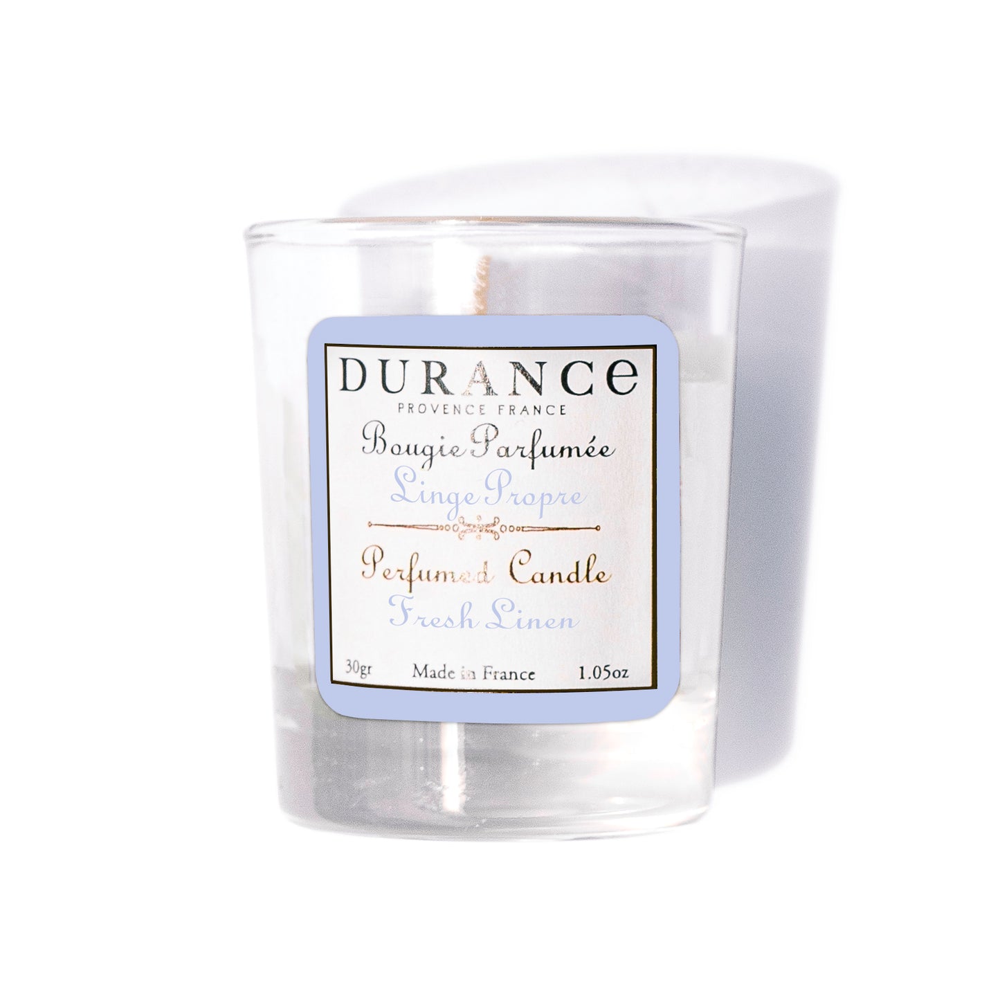 Bougie naturelle parfumée 30 gr Linge Propre