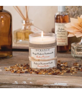 Bougie parfumée traditionnelle 180 gr Ambre Précieux