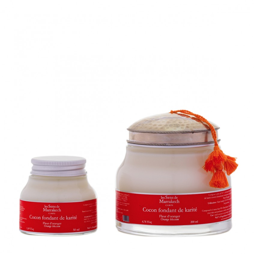 Cocon fondant Karité Fleur d'oranger