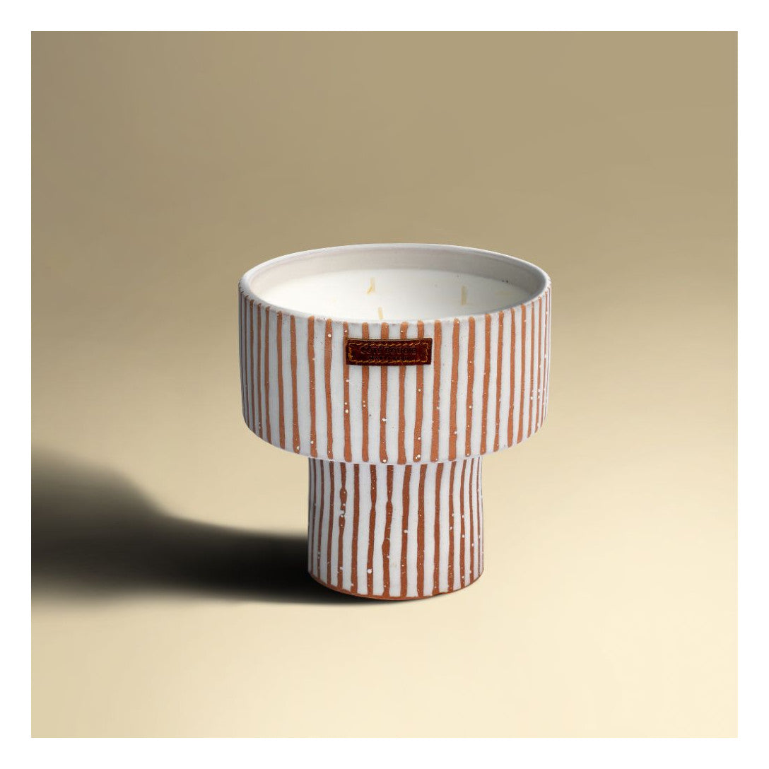 Bougie Coupe Zébré Terra – Kamoun/Cumin