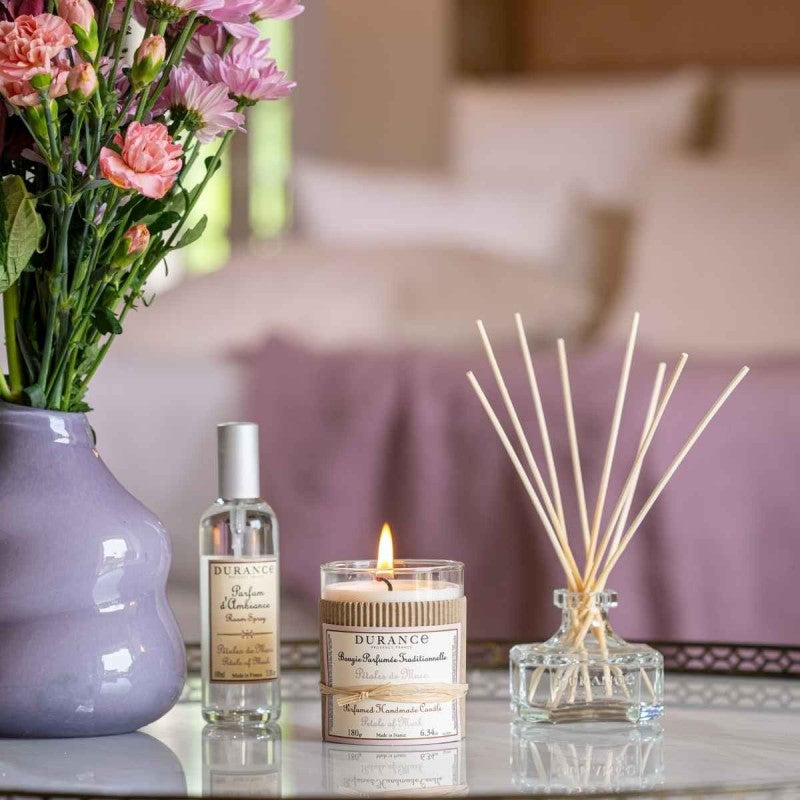 Fleur parfumée en bois 100 mL Pétales de Musc