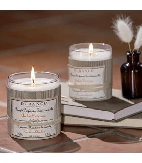 Bougie Parfumée Traditionnelle 280 gr Ambre Précieux