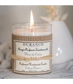 Bougie Parfumée Traditionnelle 280 gr Fleur de Coton