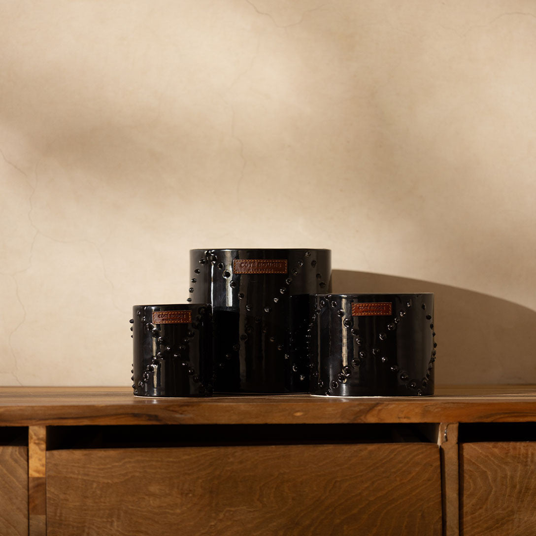 Bougie Nomad Noir Vernis- Cèdre de l’Atlas
