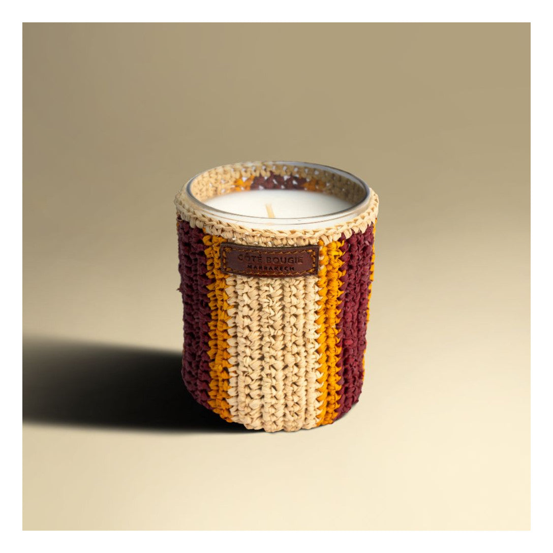 Bougie Raphia “RIM”- Dattes