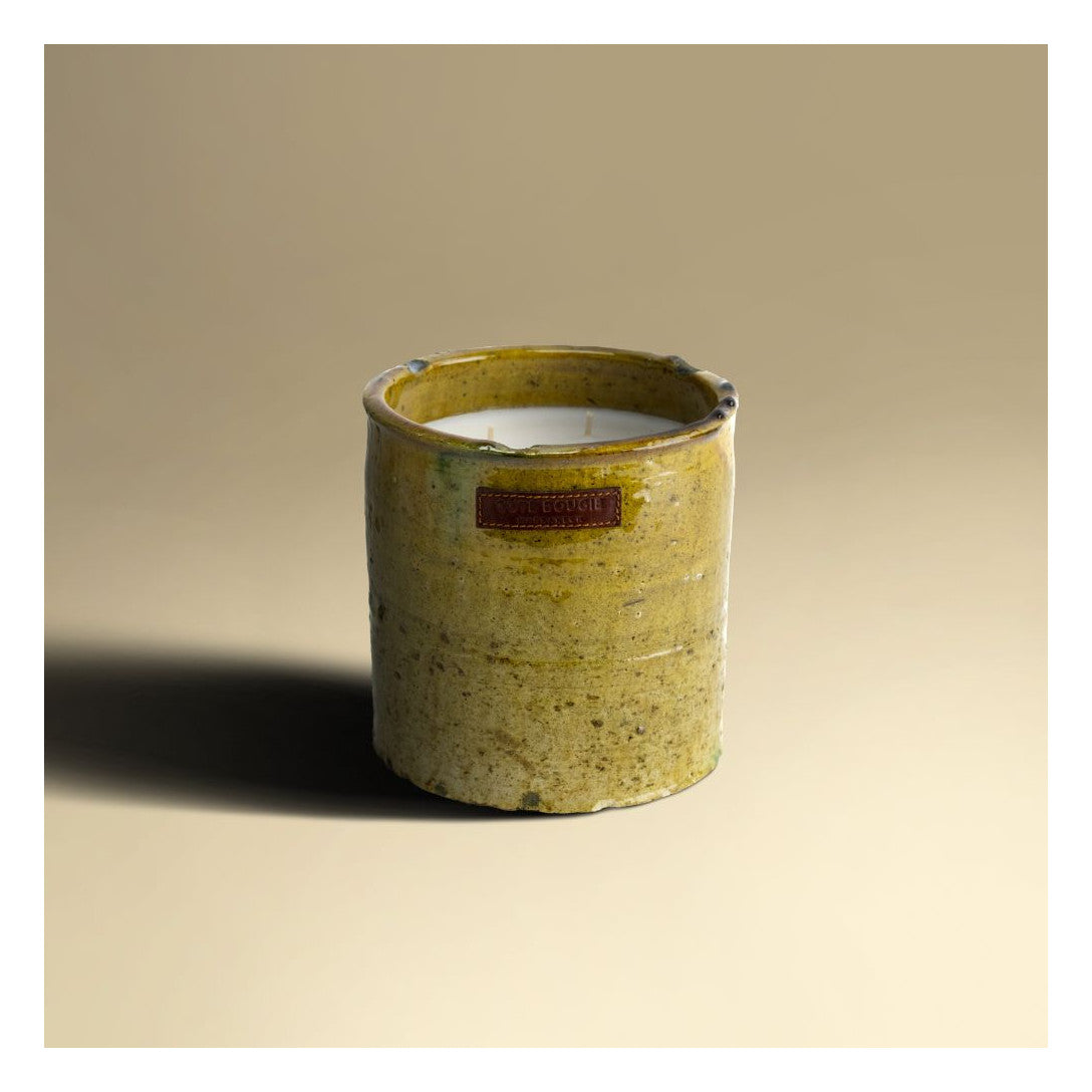 Bougie Tamegroute Jaune – Mon Bel Oranger