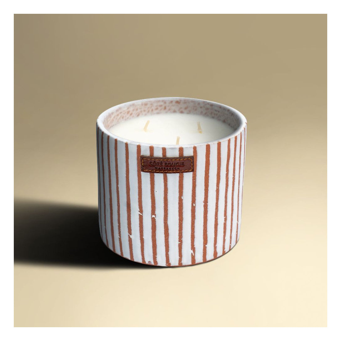 Bougie Zébré Terra – Kamoun/Cumin