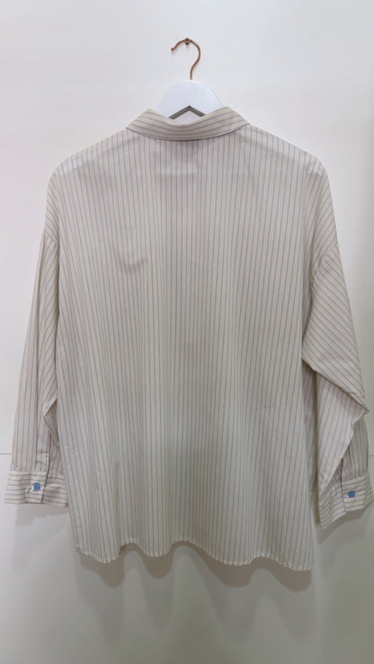 Chemise rayure poche Ciel