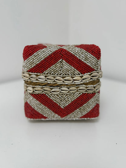 Boîte perlée à compléter 2 15×15 cm S