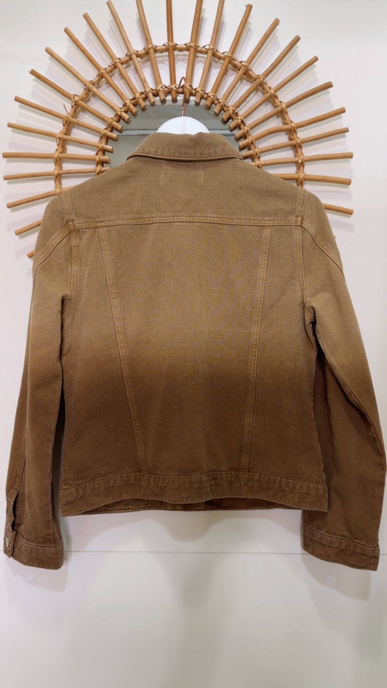 Blouson jeans Beige
