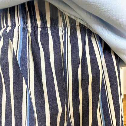 Pantalon rayé Marine