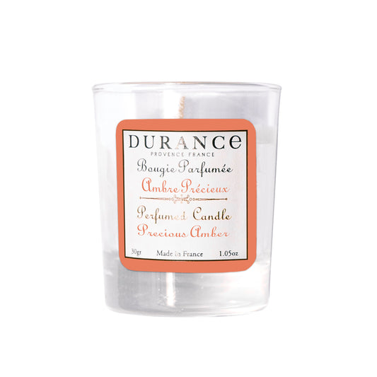 Bougie naturelle parfumée 30 gr Ambre Précieux