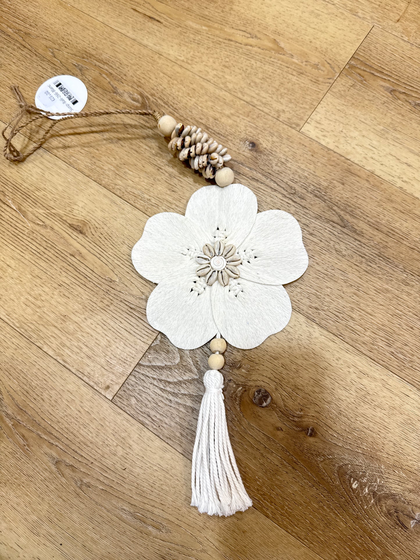 Suspensieur fleur Blanc