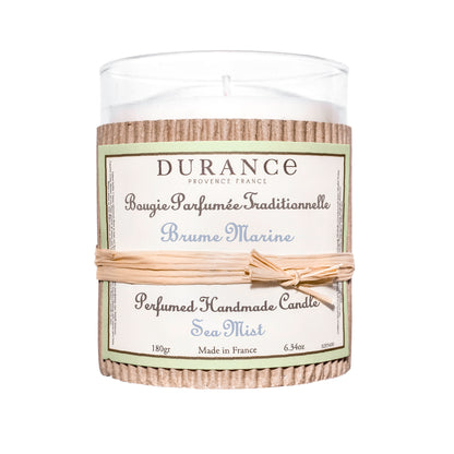 Bougie parfumée traditionnelle 180 gr Brume Marine