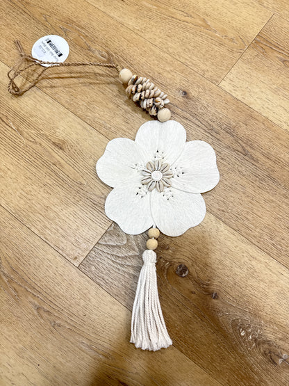 Suspensieur fleur Blanc