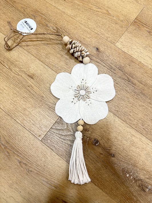 Suspensieur fleur Blanc