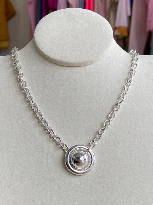 Collier chaîne boule