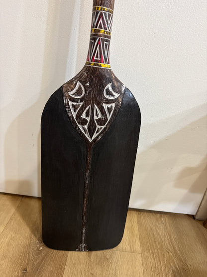 Pagaie carrée 130 cm noire
