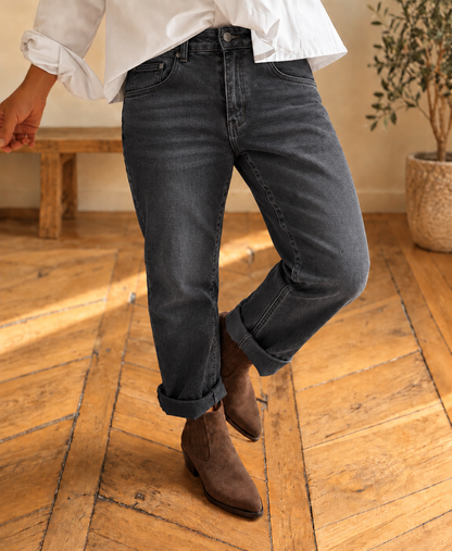 Jeans mom Jeanne Noir