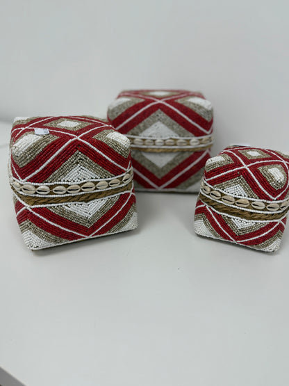 Boîte perlée Taille S