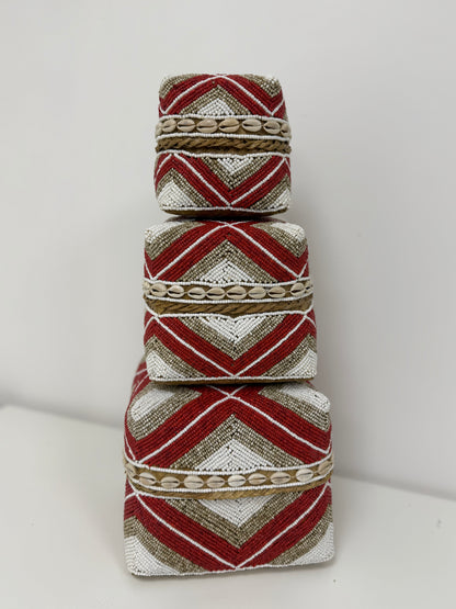 Boîte perlée Taille S