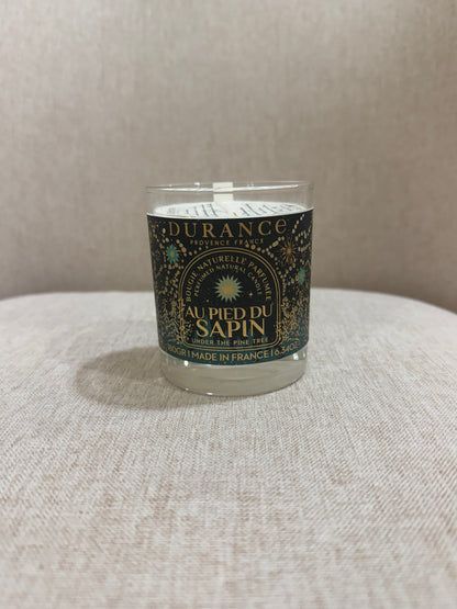 Bougie Naturelle Parfumée 180 gr Au Pied du Sapin Noël 2025