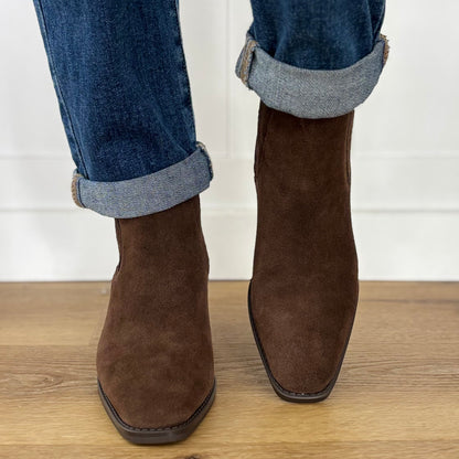 Bottines Isabel Marron
