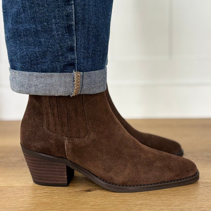 Bottines Isabel Marron