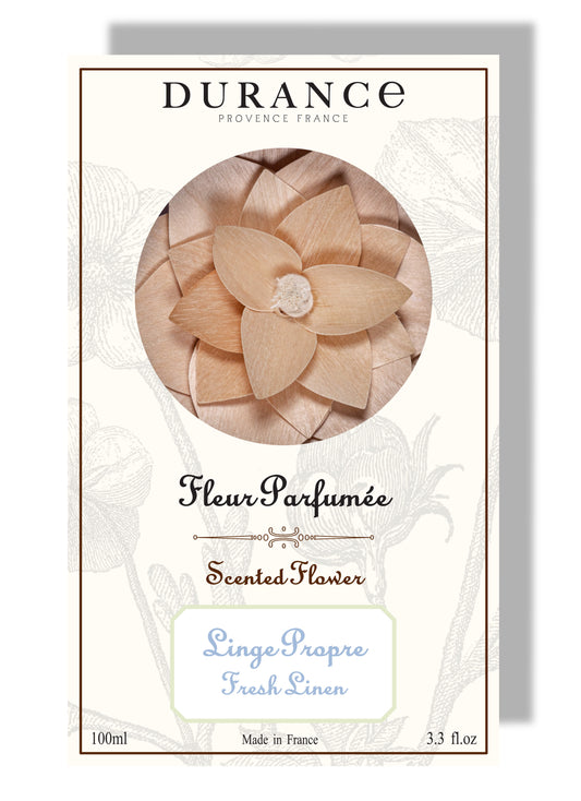 Fleur parfumée en bois 100 mL Linge Propre
