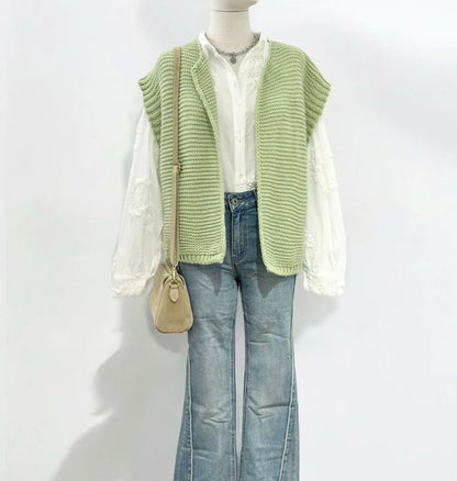 Gilet Alphonse  Vert