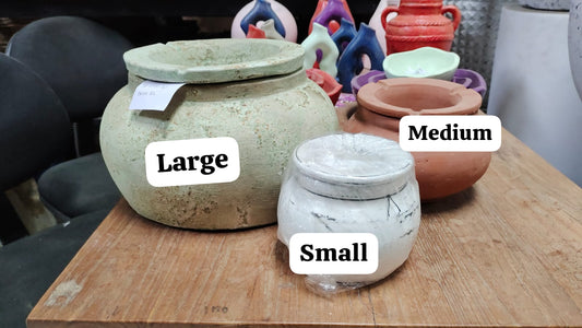 Cendrier moyen beige M