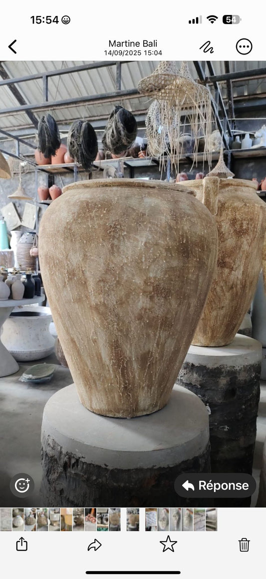 Grande jarre décorative Bali – 1 mètre