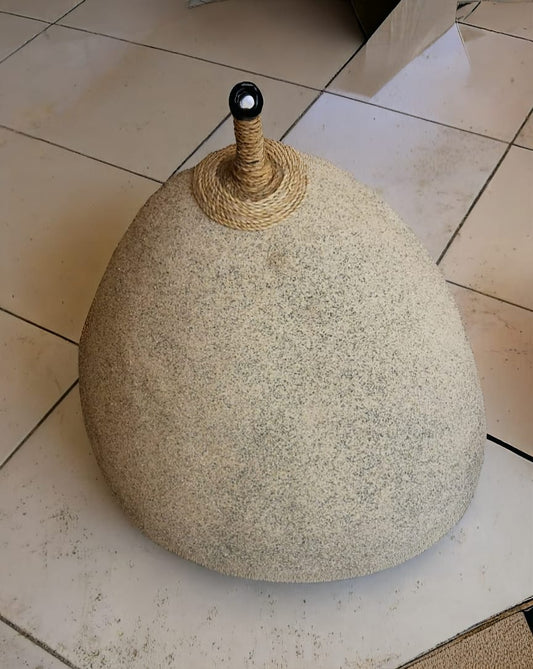 Luminaire sable résine & Sable 50 cm