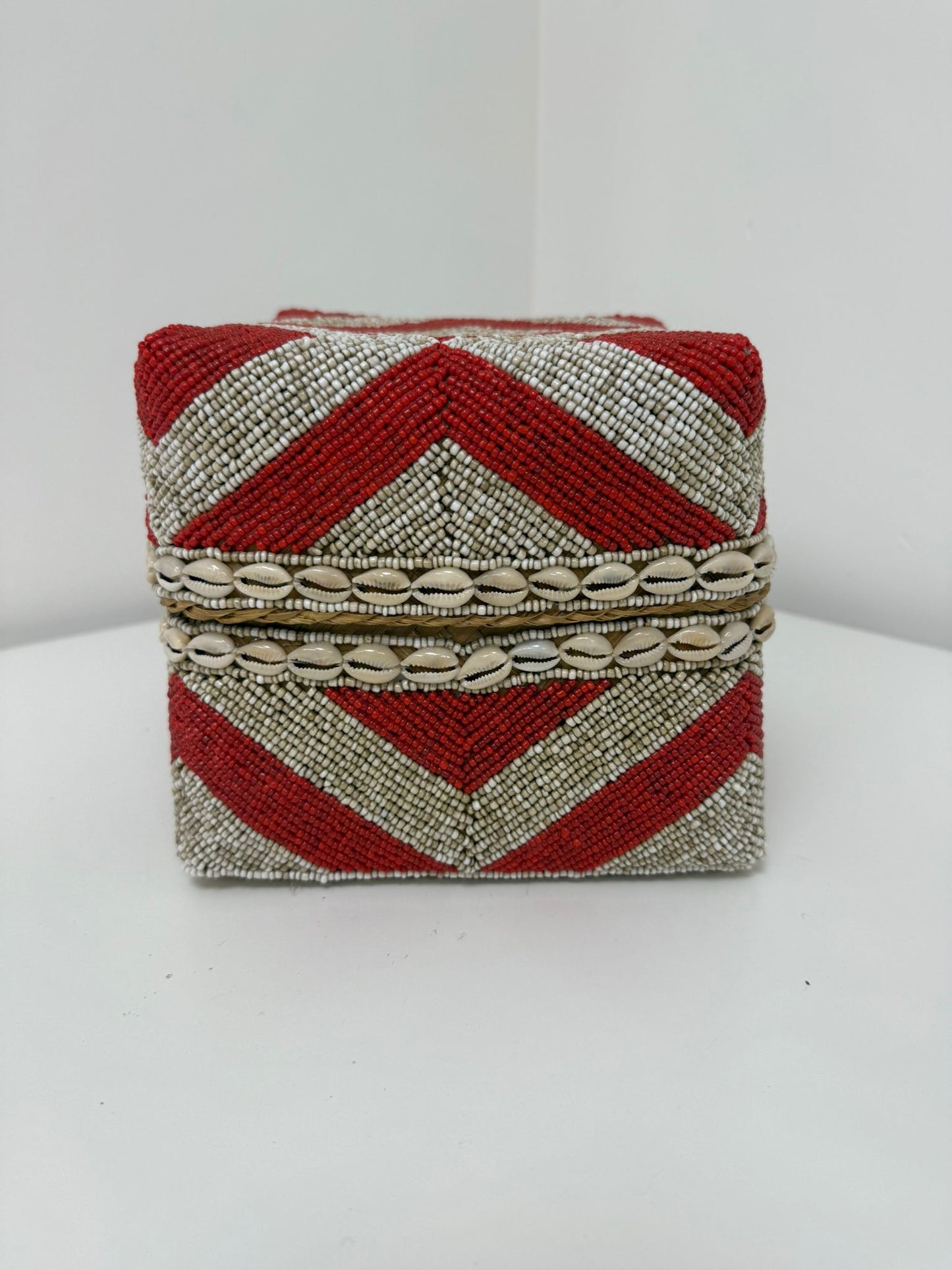 Boîte perlée à compléter 2 15×15 cm S