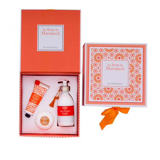 Coffret Luxe & Nutrition fleur d'oranger