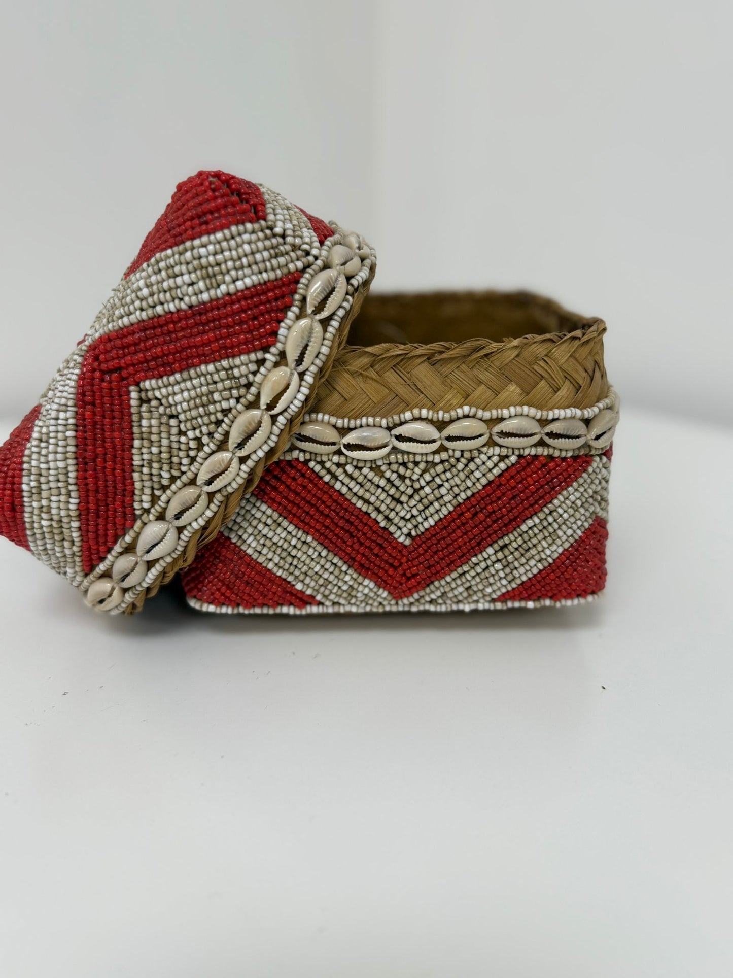 Boîte perlée à compléter 2 15×15 cm S
