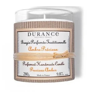 Bougie Parfumée Traditionnelle 280 gr Ambre Précieux