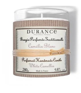 Bougie Parfumée Traditionnelle 280 gr Camélia Blanc