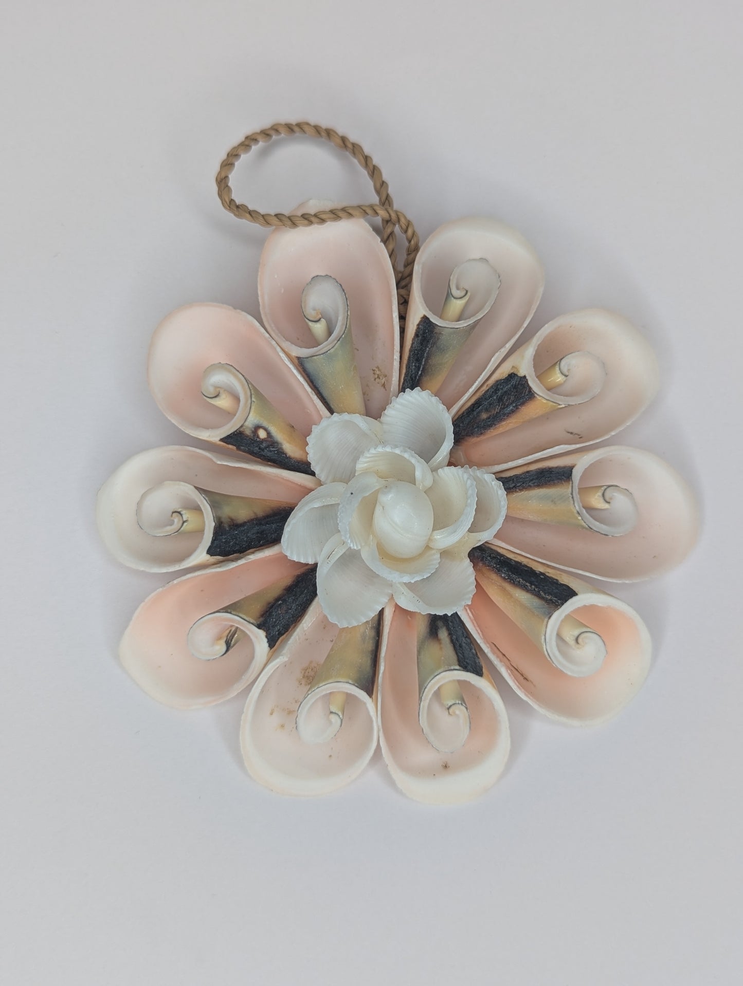 Porte-clés coquillage Rose –