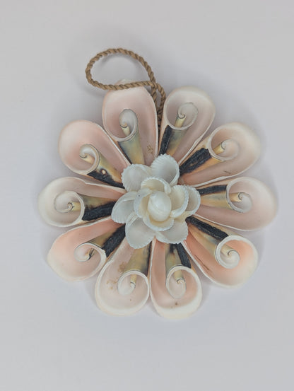 Porte-clés coquillage Rose –