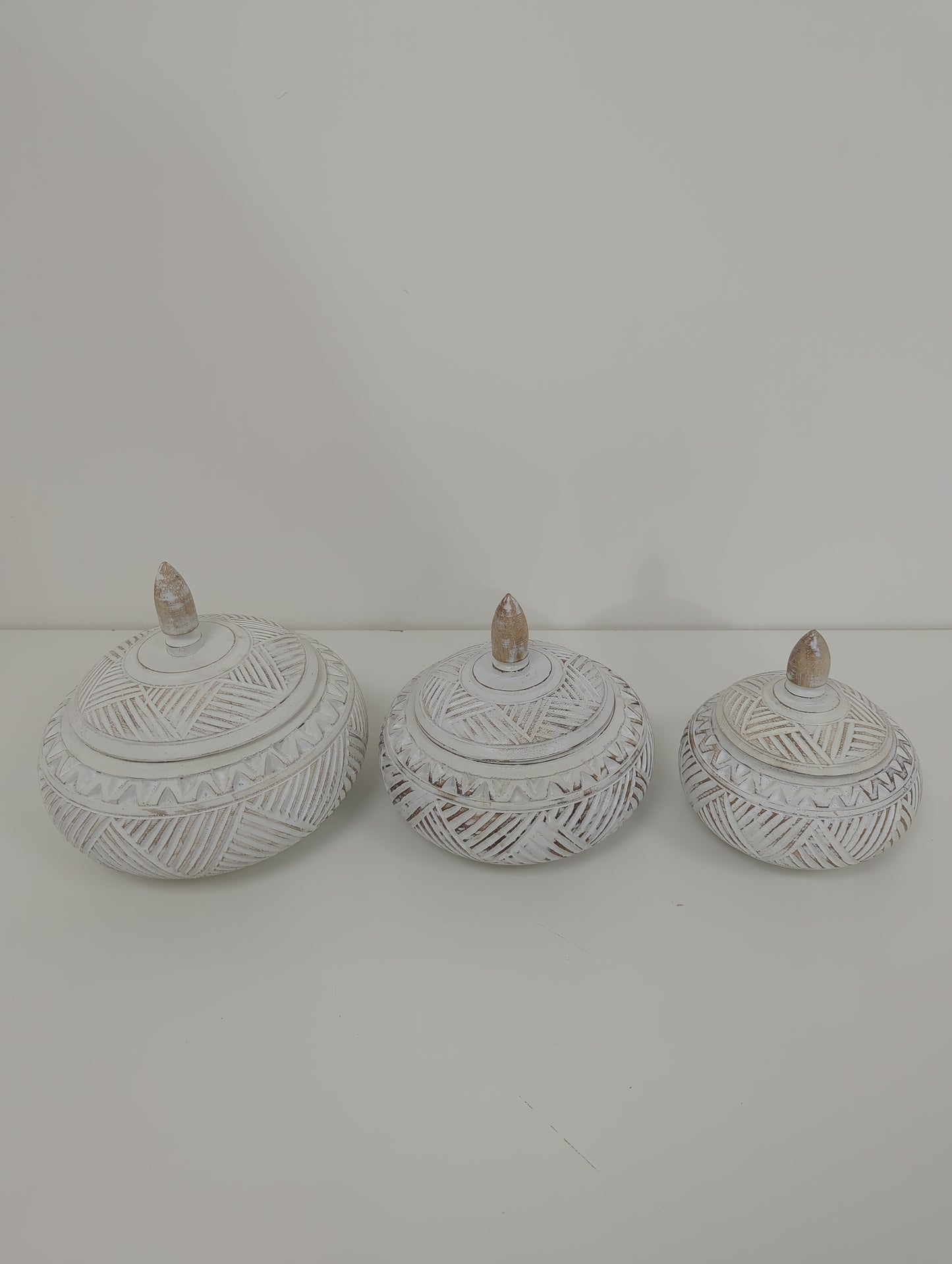Boîte Gucci moyenne blanc vieilli