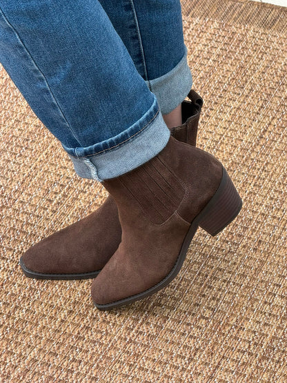 Bottines Isabel Marron