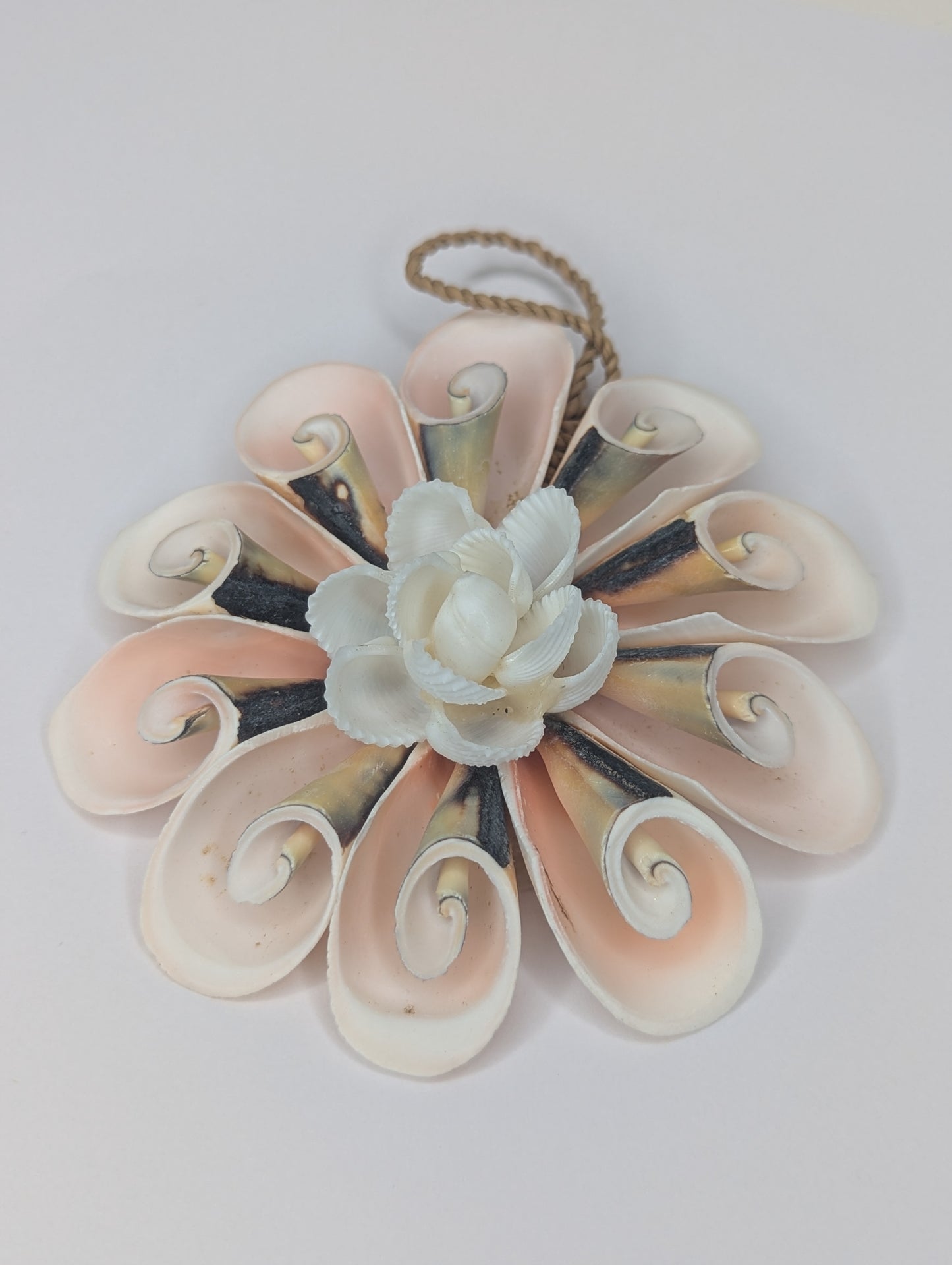Porte-clés coquillage Rose –