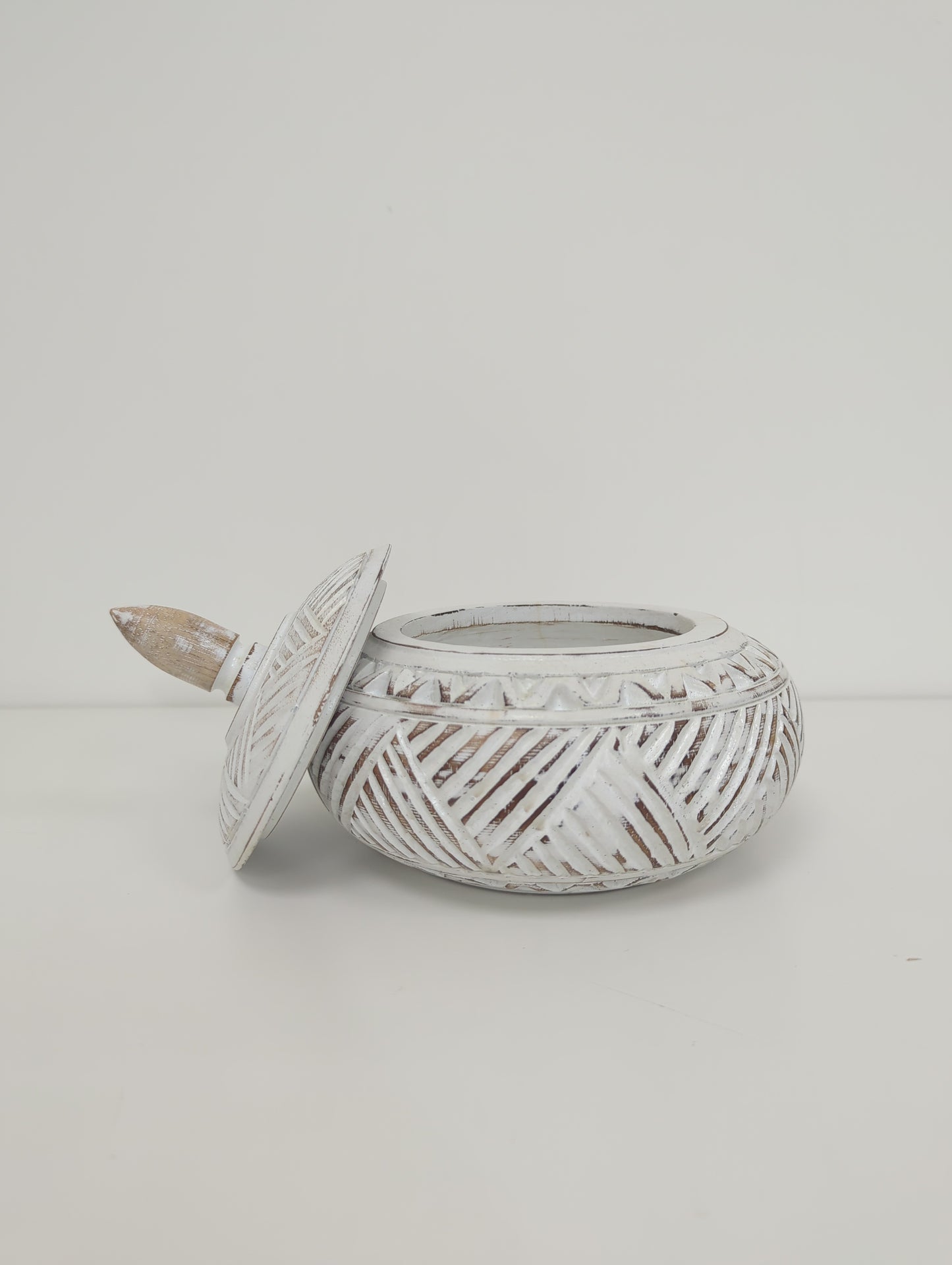 Boîte Gucci moyenne blanc vieilli