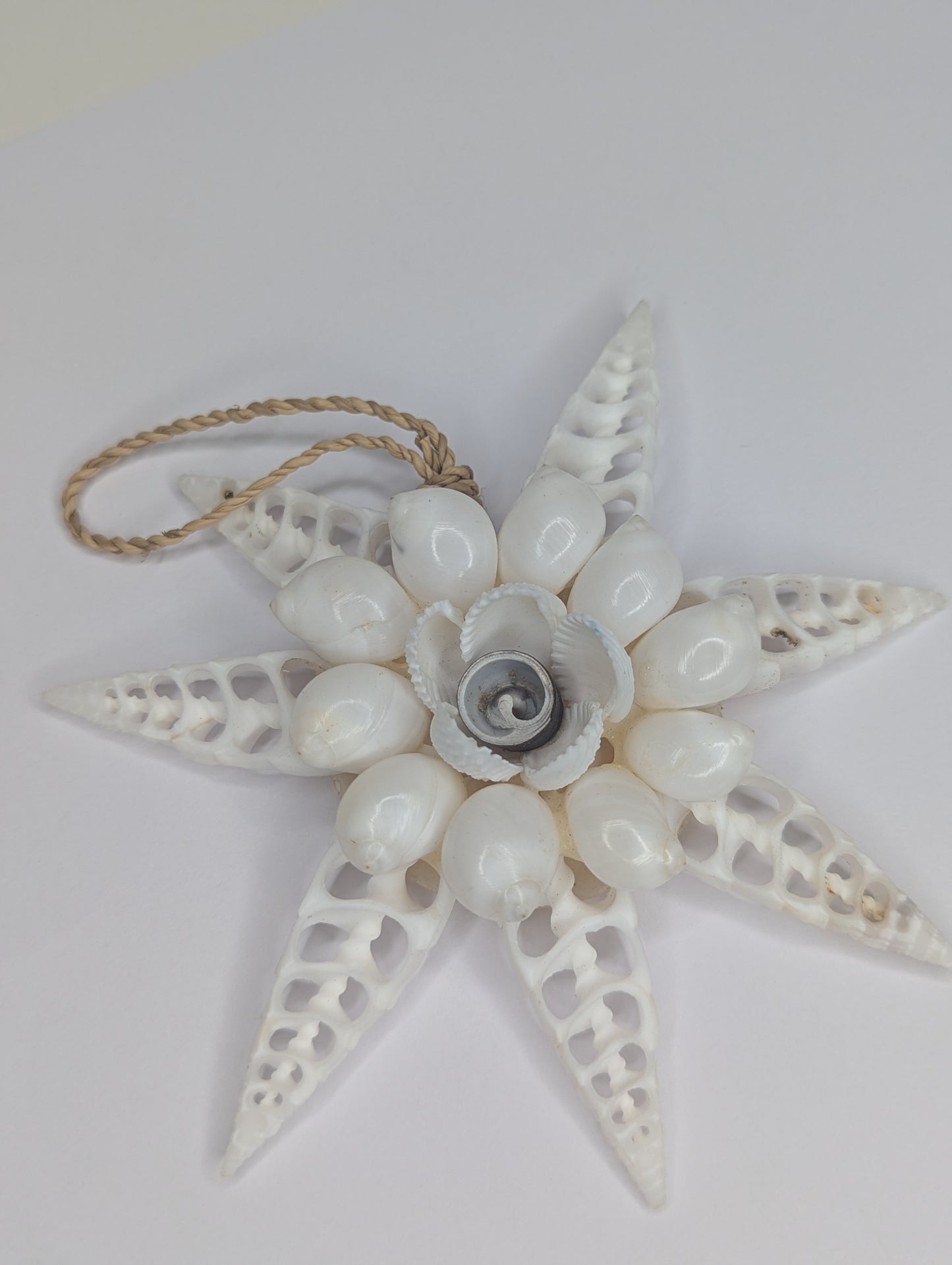 Porte-clés coquillage Blanc –