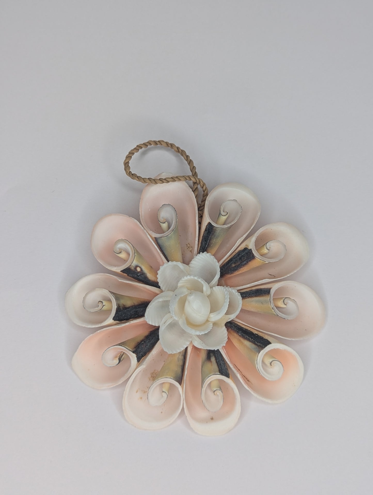 Porte-clés coquillage Rose –