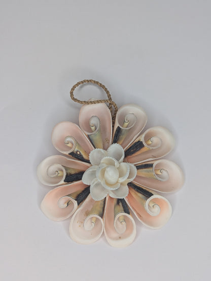 Porte-clés coquillage Rose –