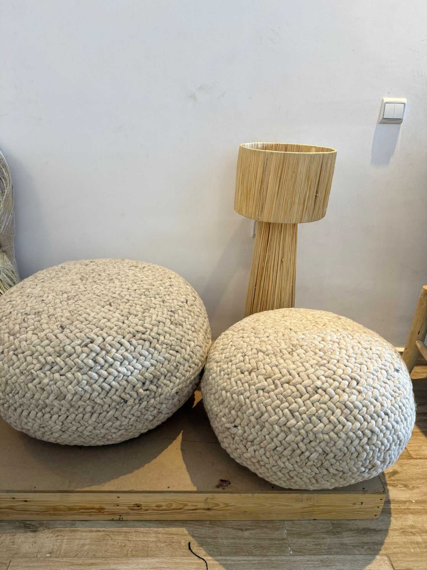 Galet en laine taille M