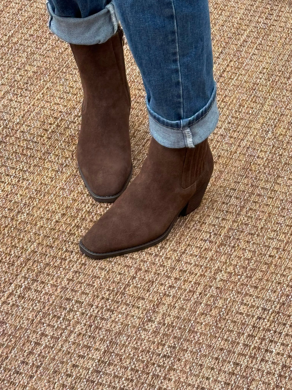 Bottines Isabel Marron